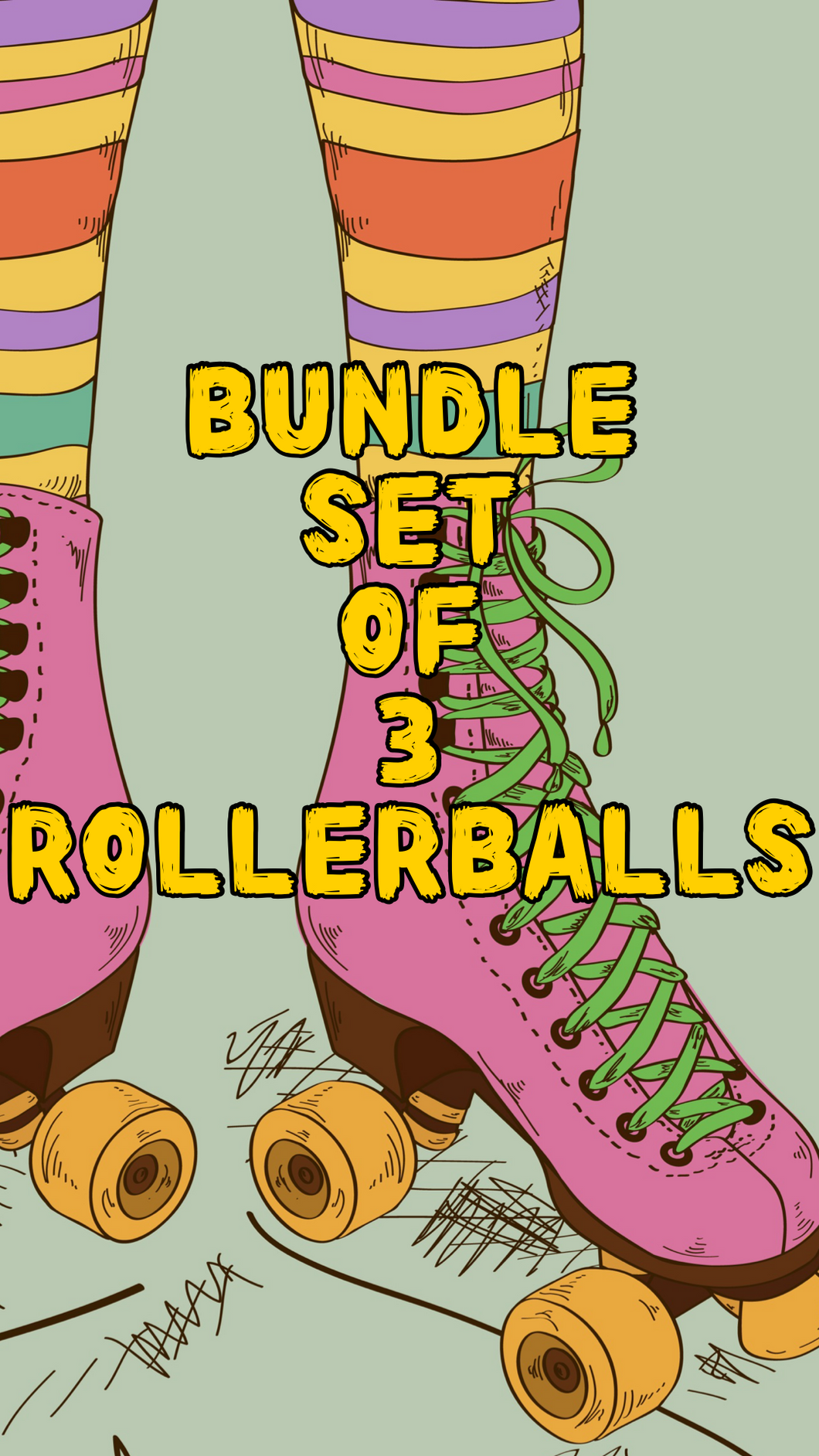 Bundle set of 3 rollerballs